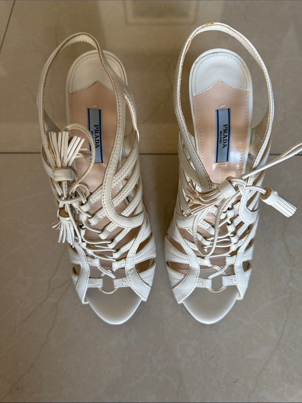 Prada Heeled Sandals